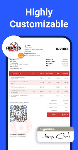 Invoice Maker - InvoiceBase screenshot