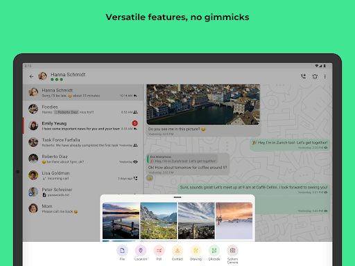 Threema. The Secure Messenger screenshot