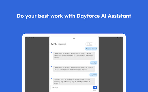 Dayforce screenshot