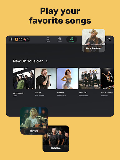 Yousician: Learn & Play Guitar screenshot