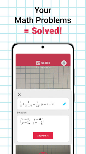 Symbolab: AI Math Solver screenshot