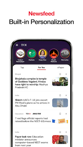 TOI English Breaking News App screenshot