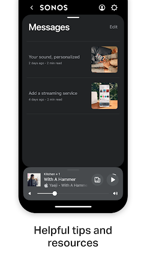 Sonos screenshot