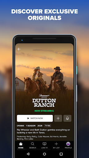 Paramount+ screenshot