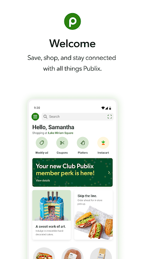 Publix screenshot