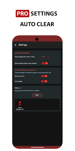 Game Booster Fire GFX- Fix Lag screenshot