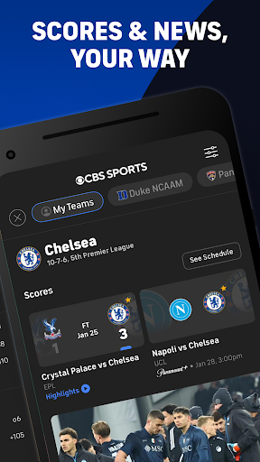 CBS Sports: Live Scores & News screenshot