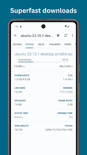 Flud+ screenshot