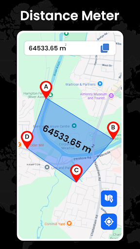 GPS Navigation: Live Maps View screenshot