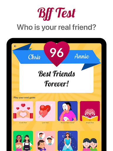 BFF Test: Quiz Your Friends screenshot