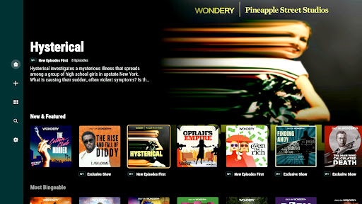 Wondery: Must-Hear Podcasts screenshot
