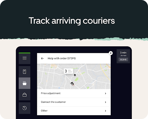 Uber Eats Order Manager screenshot