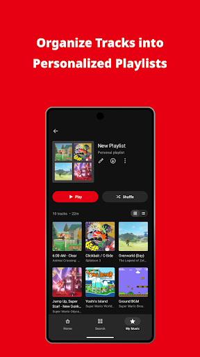 Nintendo Music screenshot