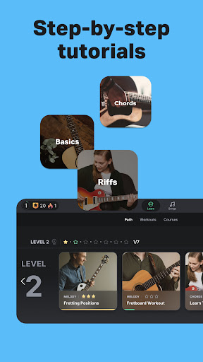 Yousician: Learn & Play Guitar screenshot
