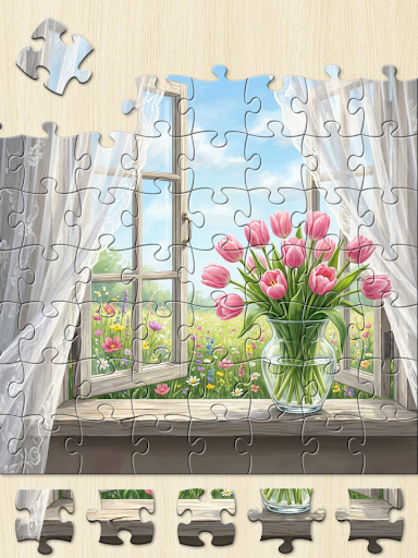 Slow Living Jigsaw Puzzle game screenshot