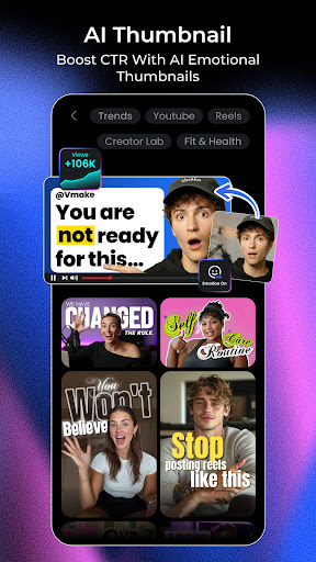 Vmake: UGC Video Editor screenshot