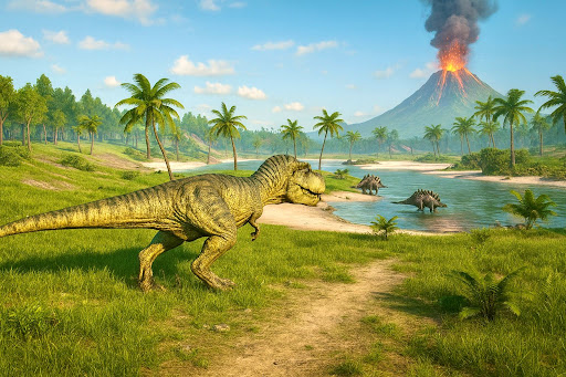 Jurassic Clash Wild Primal Sim screenshot