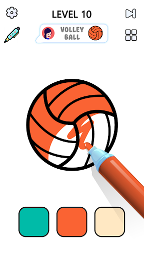 Satisfying Coloring screenshot