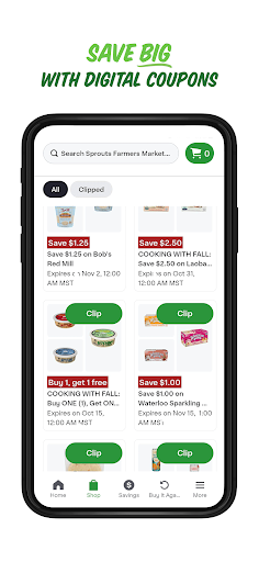 Sprouts screenshot
