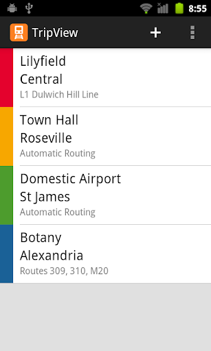 TripView screenshot