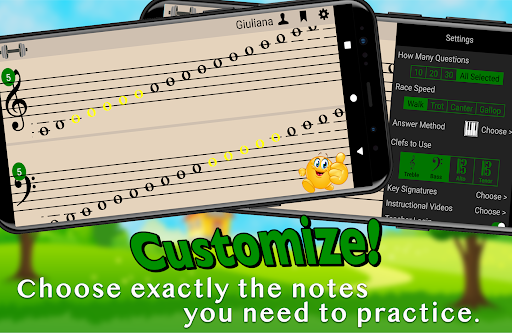Flashnote Derby- music notes! screenshot