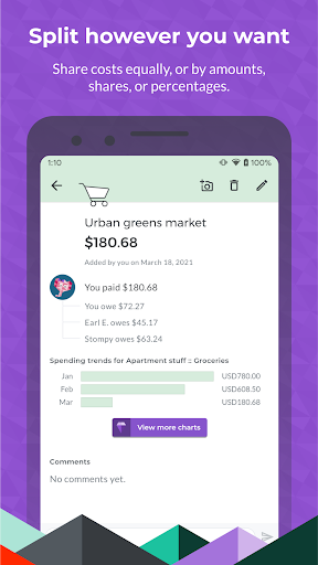 Splitwise screenshot