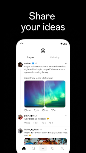 Threads screenshot