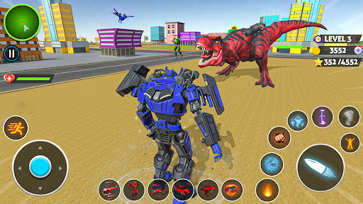 Dino Transform Robot Games screenshot