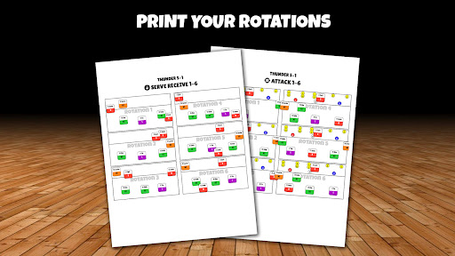 Volleyball Rotations screenshot