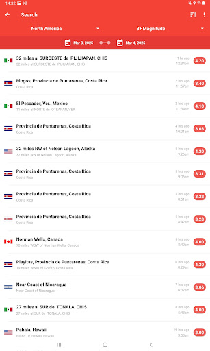My Earthquake Alerts Pro screenshot