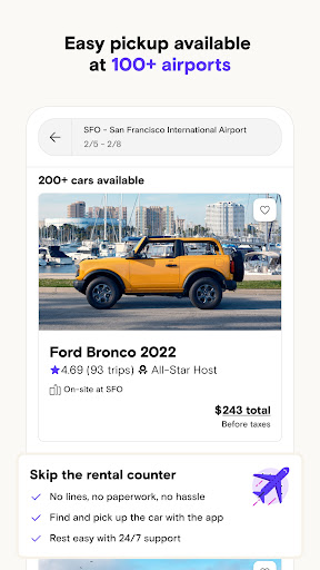 Turo — Better car rental screenshot