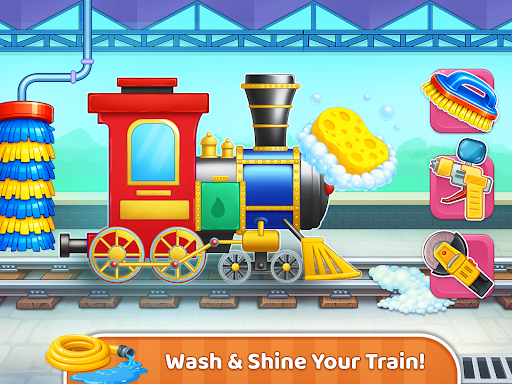 Train Station Game for Kids screenshot