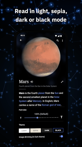 Wikipedia screenshot