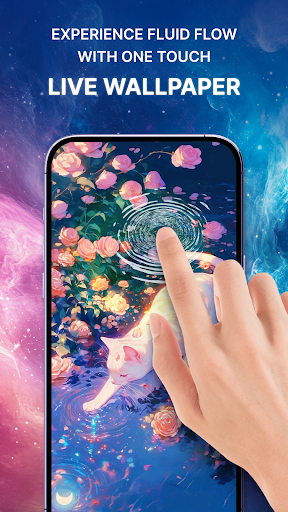 Magic Fluid: Live 4D wallpaper screenshot