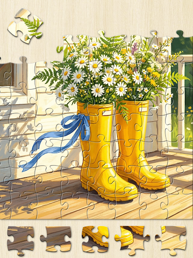 Slow Living Jigsaw Puzzle game screenshot