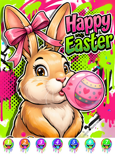 Meme Color By Number Game screenshot