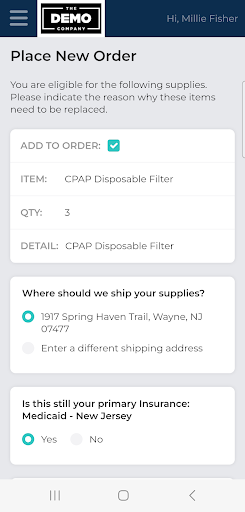 SNAP Resupply screenshot