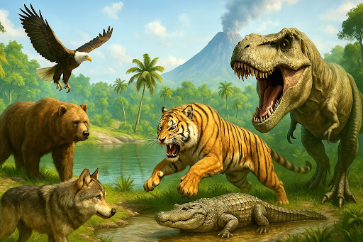 Jurassic Clash Wild Primal Sim screenshot