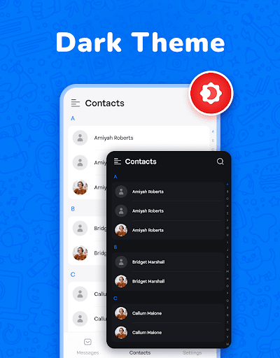 Messages screenshot