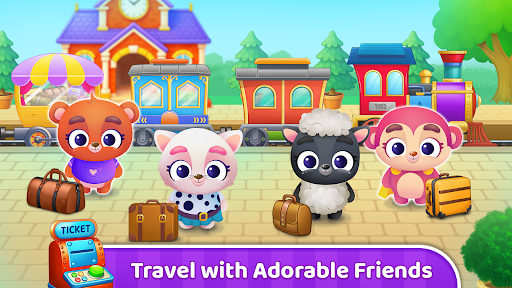 Train Station Game for Kids screenshot