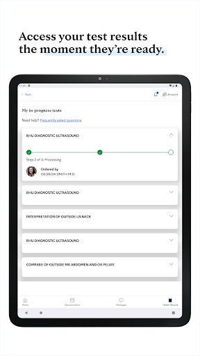 Mayo Clinic screenshot