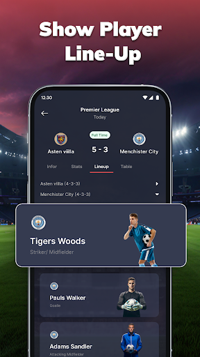 MatchLive: Football Live Score screenshot