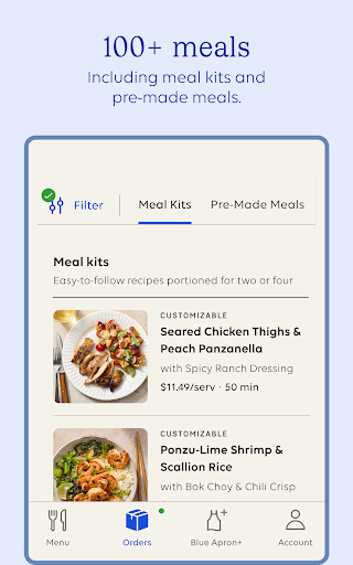 Blue Apron: Meal Kit Delivery screenshot
