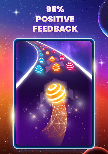 Dancing Road Color Balls Match screenshot