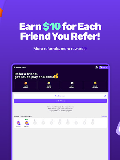 Dabble - Real Money Pick'Em screenshot