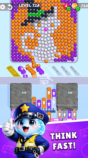 Bubble Bus: Parking Jam Puzzle screenshot