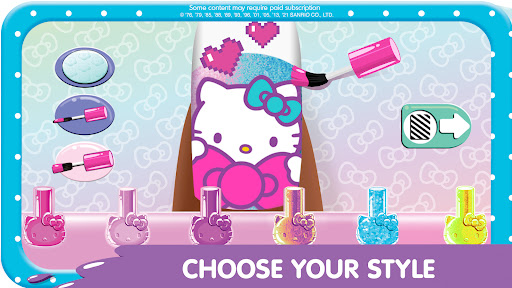 Hello Kitty Nail Salon screenshot