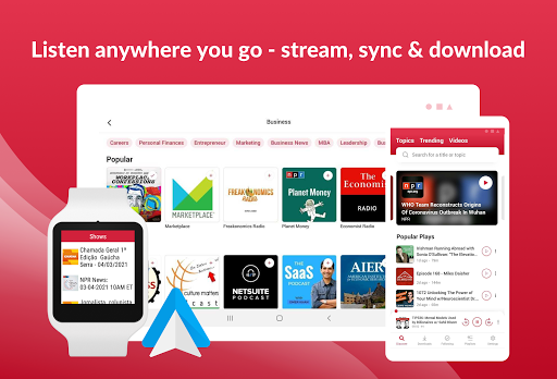 Offline Podcast App: Player FM screenshot