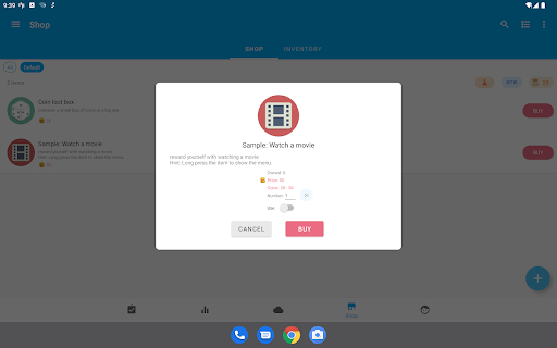 LifeUp: Gamify Tasks & Habits screenshot