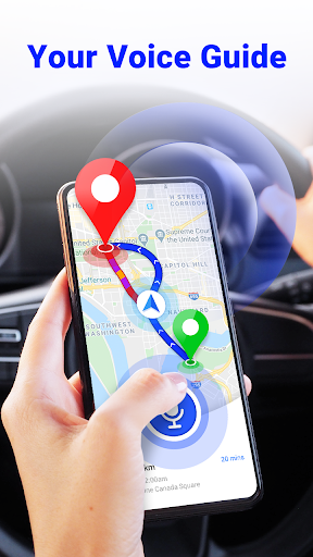 GPS Voice Navigation & Radar screenshot